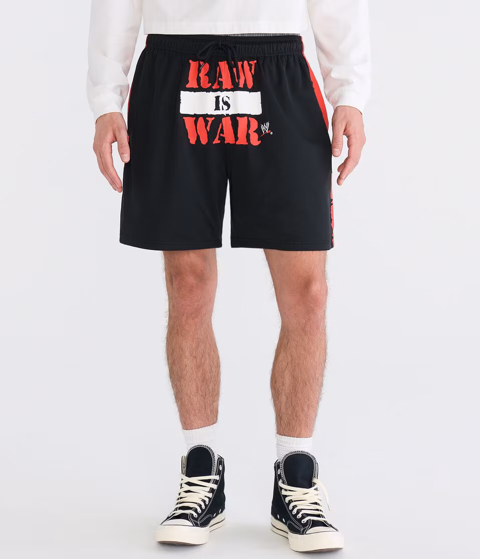WWE Raw Is War Mesh Shorts
