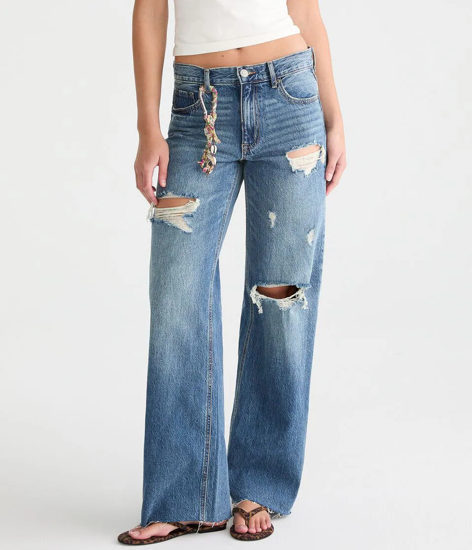 High-Rise Baggy Wide Leg Jean