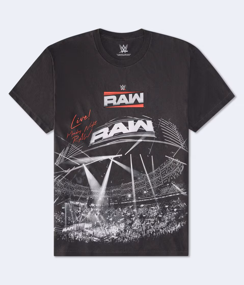 WWE Monday Night RAW Relaxed Graphic Tee
