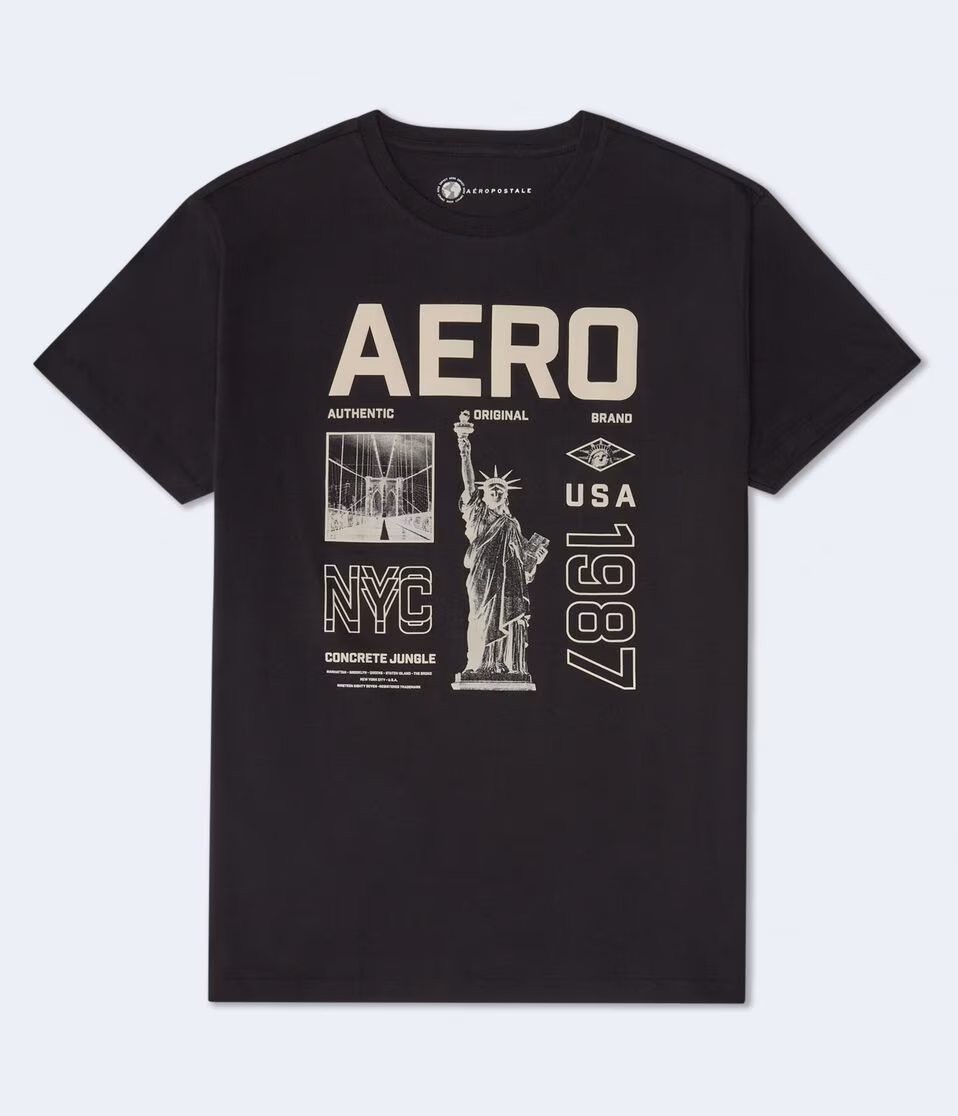 Aero NYC USA Graphic Tee