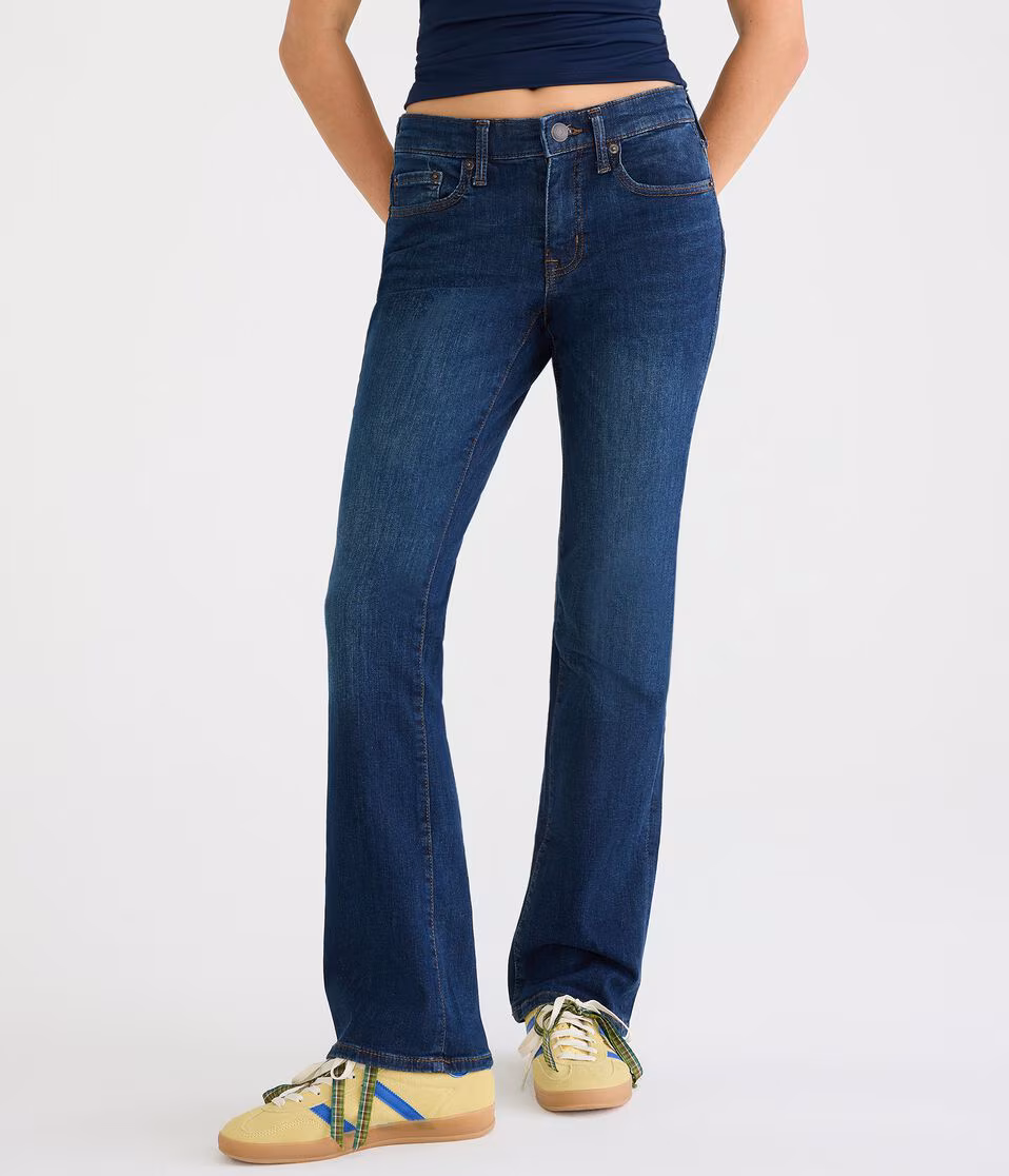Mid-Rise Bootcut Jean