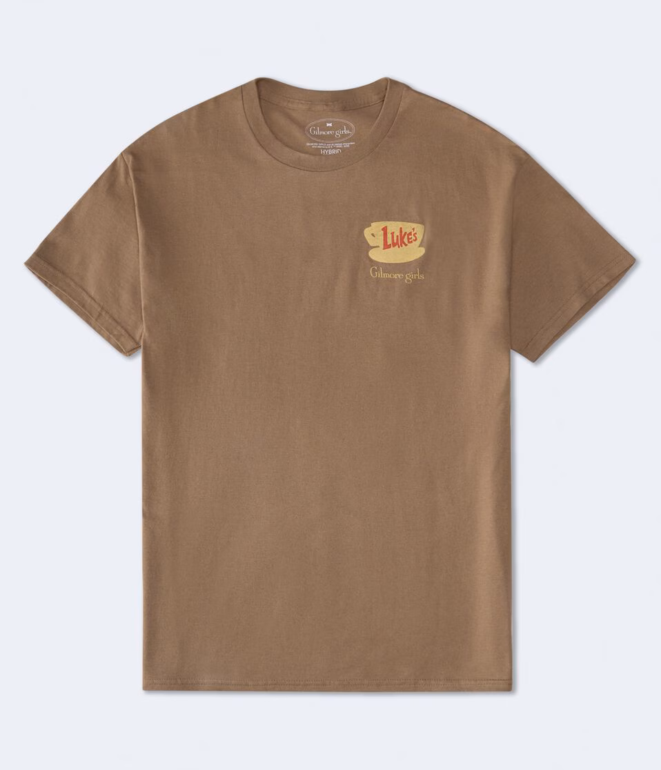 Gilmore Girls Luke's Diner Relaxed Graphic Tee