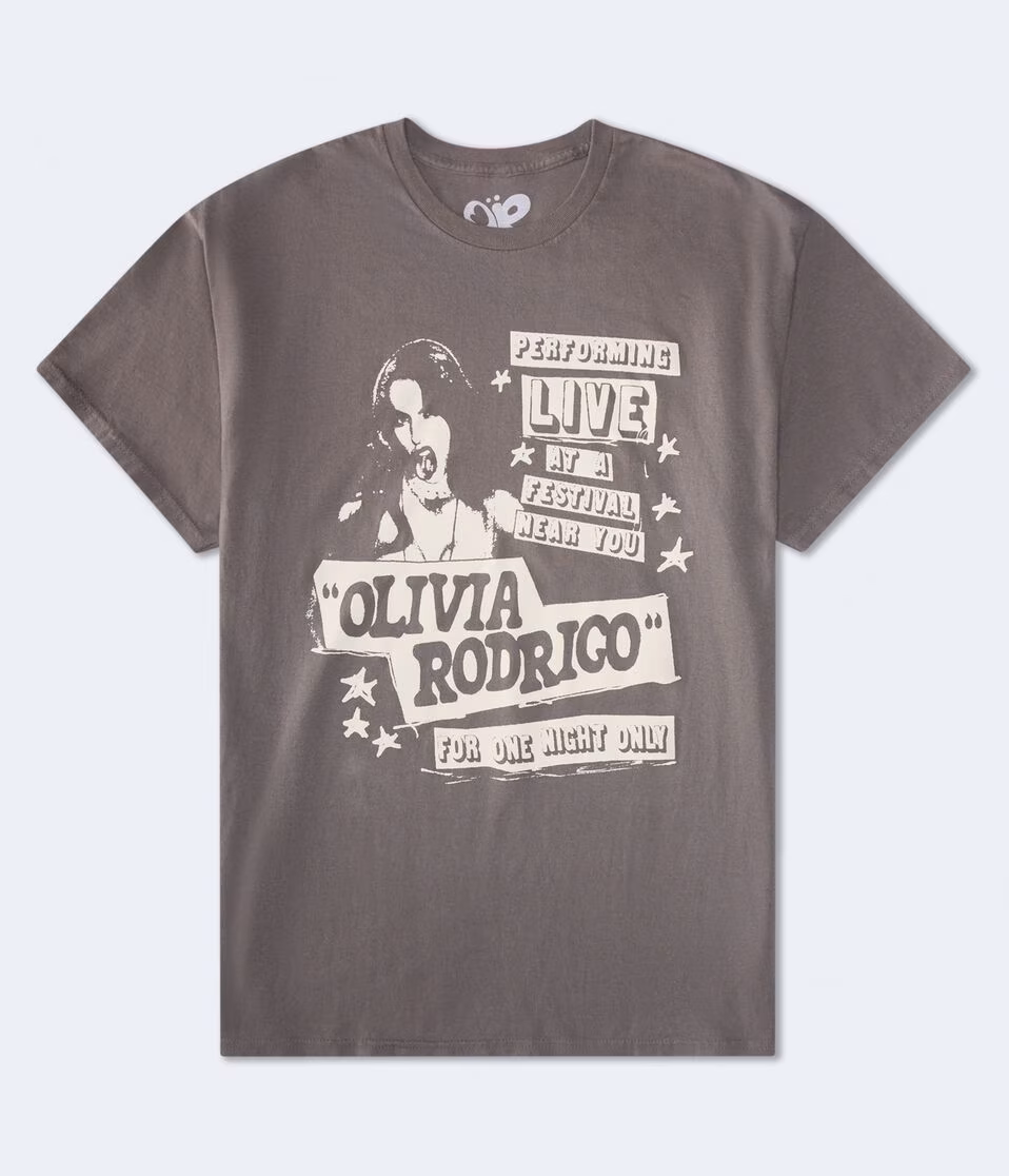 Olivia Rodrigo Live Relaxed Graphic Tee