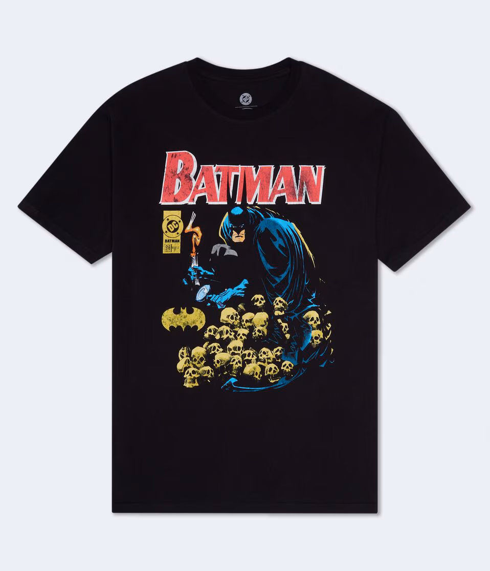 Batman Logos Relaxed Graphic Tee