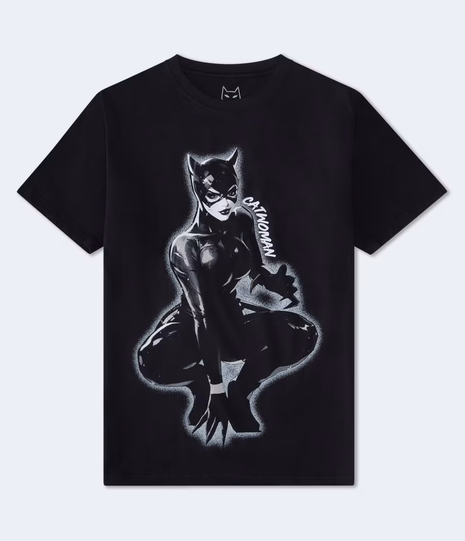 Catwoman Relaxed Graphic Tee