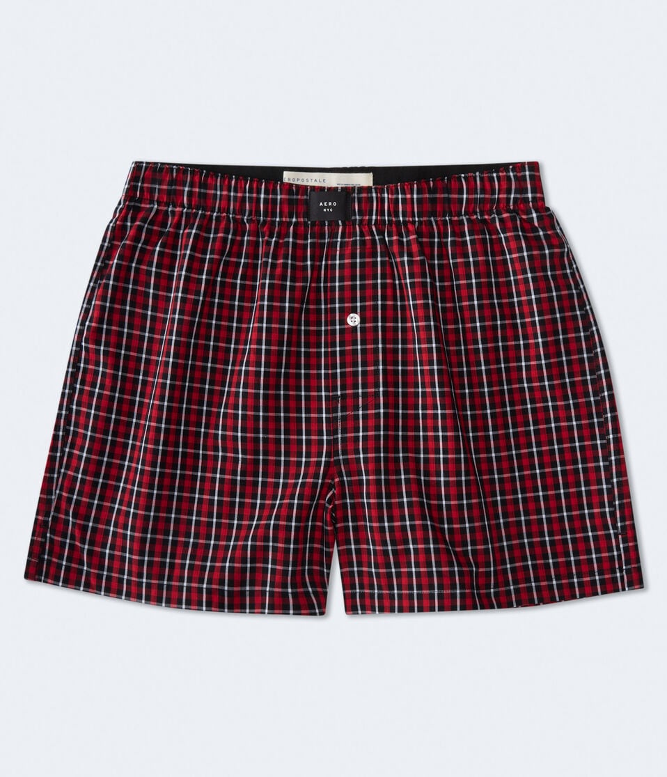 Small Plaid 4" Woven Boxers