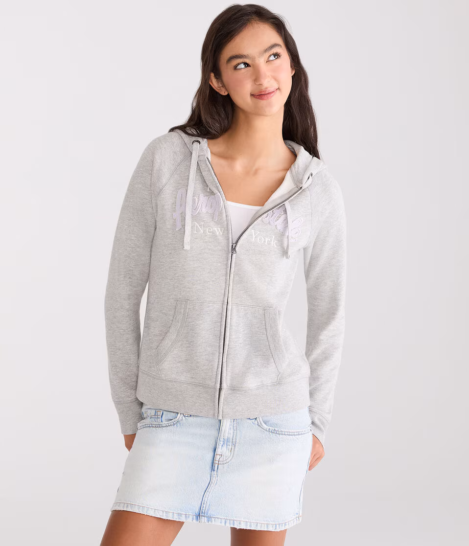 Aeropostale New York Full-Zip Hoodie